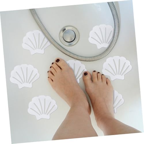 12pcs Non-Slip Bathtub Stickers Seashell Design