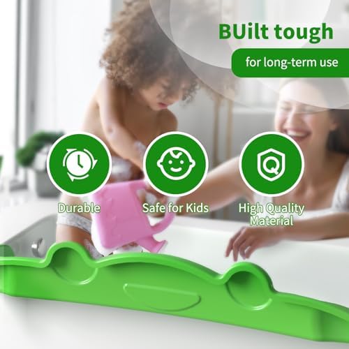 Splash Guard for Bathtubs Water Resistant Play Tray for Kids
