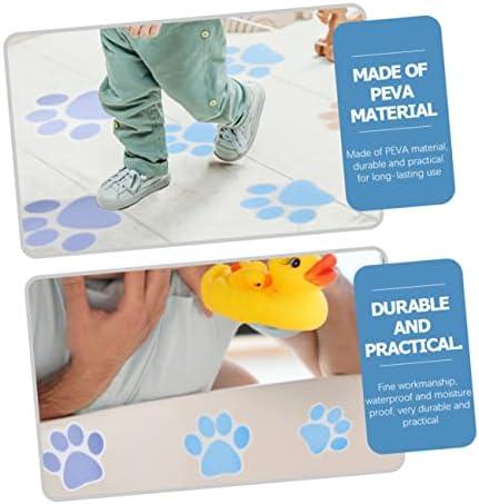 Shower Paws Non-Slip Bath Stickers 10pcs Waterproof Decals