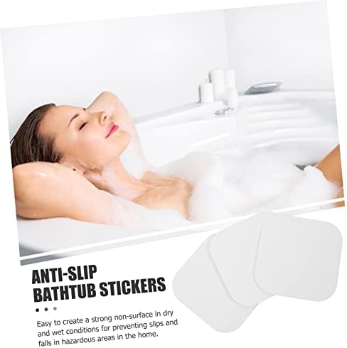 LIFKOME 24-Piece Non-Bathtub Transparent Sticker Set for Safe Bathroom Use