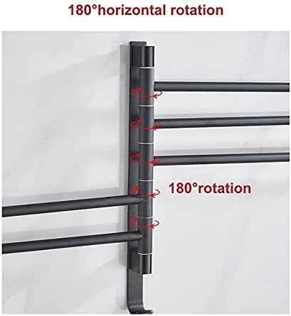Durable Functional Space Aluminum Towel Rail for Bathroom Kitchen
