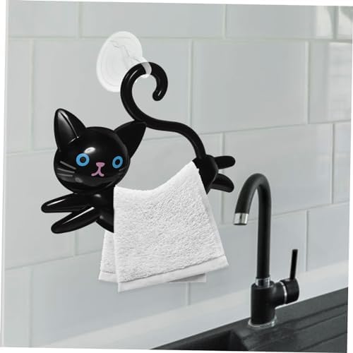 Cat-Shaped Bath Towel Hanger