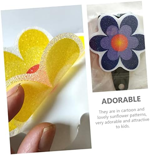 Wakauto 1Set Sunflower Non Skid Bathtub Stickers