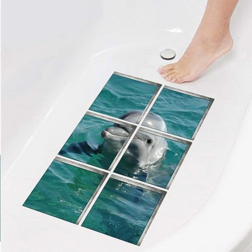 Non-Slip Bathtub Stickers for Adults Kids Waterproof Fun Unique Design