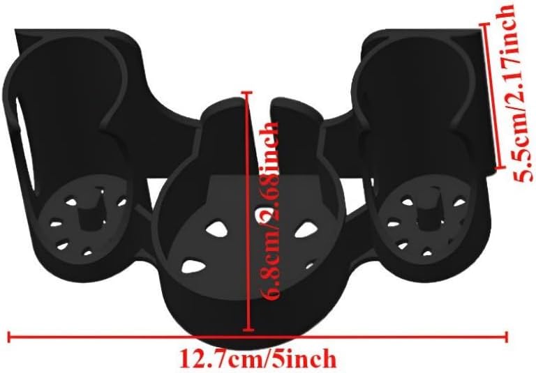 Oral-B Electric Toothbrush Wall-Mount Holder Black