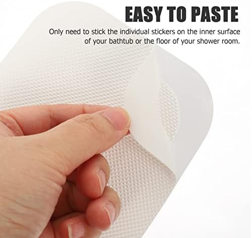 Zerodeko 72pcs Creative Square Anti-Slip Bathtub Stickers for Bathroom Safety 1