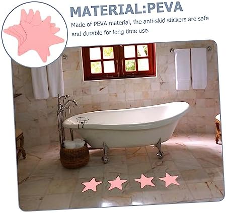 Non-Slip Star Decals for Bathrooms