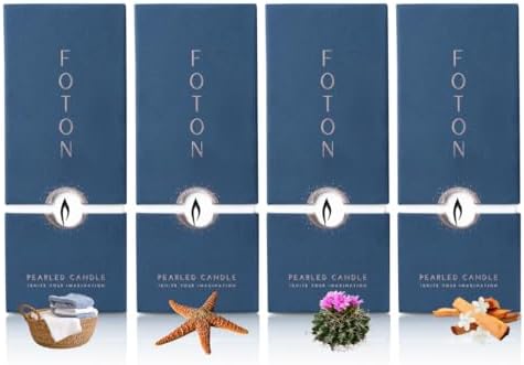 Foton Pearled Candle Bestsellers Gift Scented Bundle 4-Pack