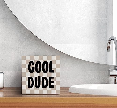 Think Boho with This preppy Wood Sign