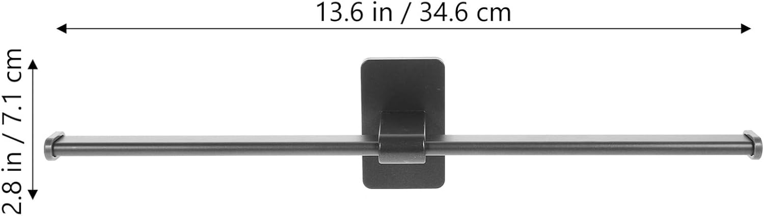 Wall Mounted Towel Rack Modern Space-Saving Sleek Finish Easy Installation