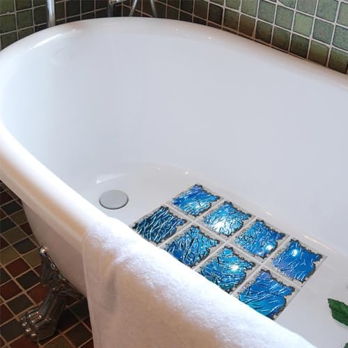 Non-Slip Bathtub Stickers for Adults 51x51 inch x 8 pcs