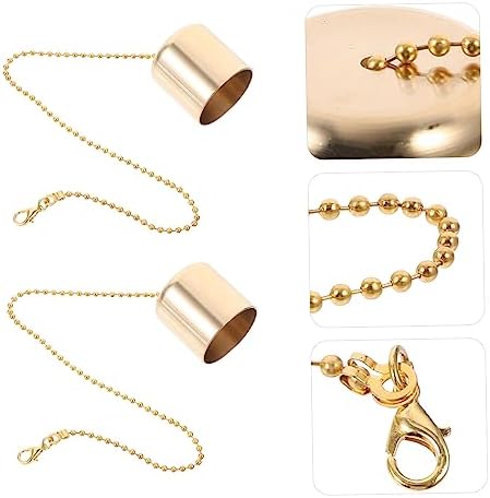 Elegant 5 Set Candle Snuffers for Wine Bottles