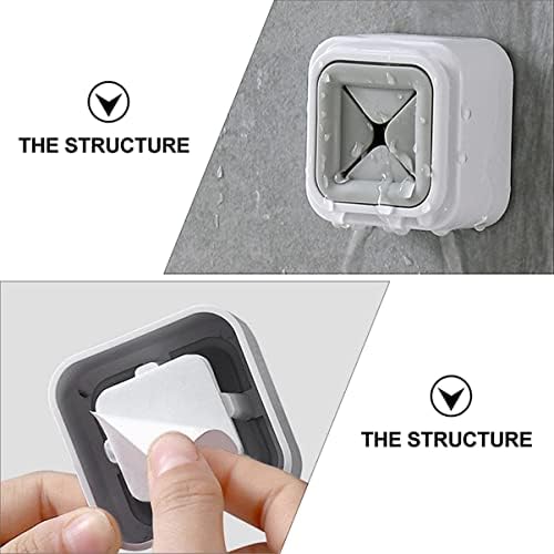 PRETYZOOM 4Pcs Wall Towel Holder