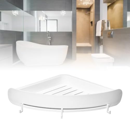 NOENNULL Premium Sturdy Corner Wall Shower Shelf for Bathroom