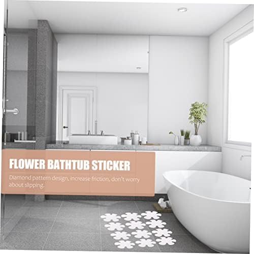 Flower Bathtub Sticker Set 20pcs Anti Skid Stickers for Bathroom