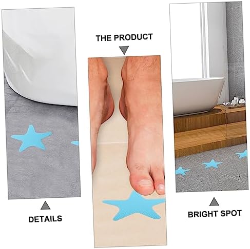 Safe bathtub stickers star shape