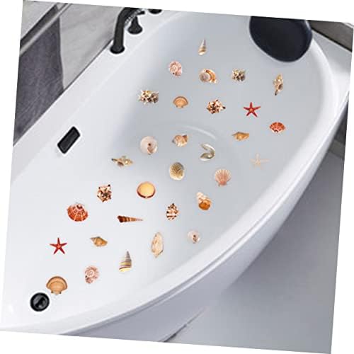 Marine Shell Pattern Anti-Slip Bathtub Stickers for Boys and Girls Rooms