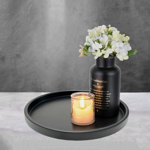 Elegant Black Candlestick Tray for Your Table