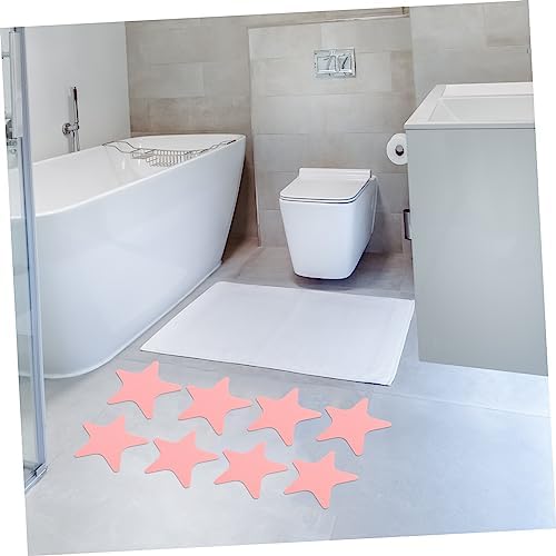 1 Set Slip Resistant Bathtub Stickers with Stars for Bathroom Safety