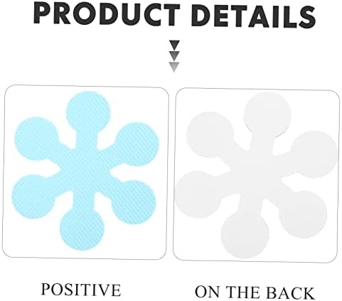 MAGICLULU 1Set Non Slip Tub Decals with Snowflake Design