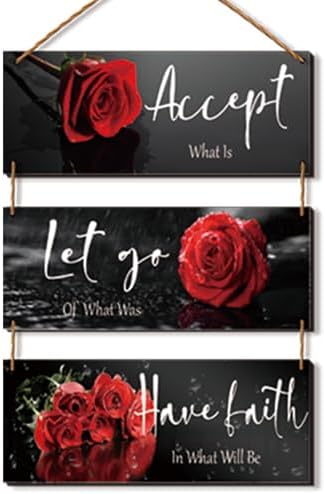 Curious Red Decor with Quotes for Home Decor