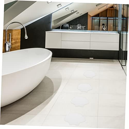 Cabilock 1 Set Shell Shape Non Skid Bathtub Decals for Safety