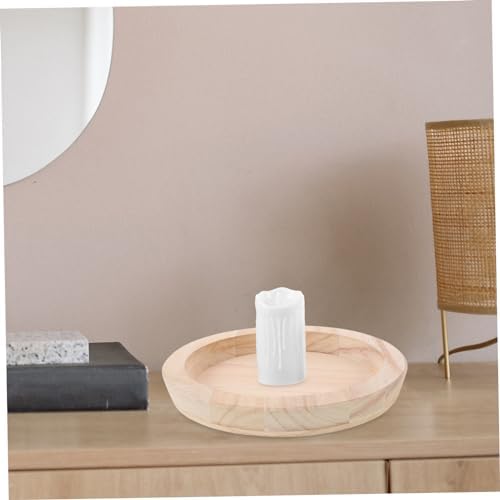 Elegantly Decorate Your Space with Cabilock Wooden Candle Holder