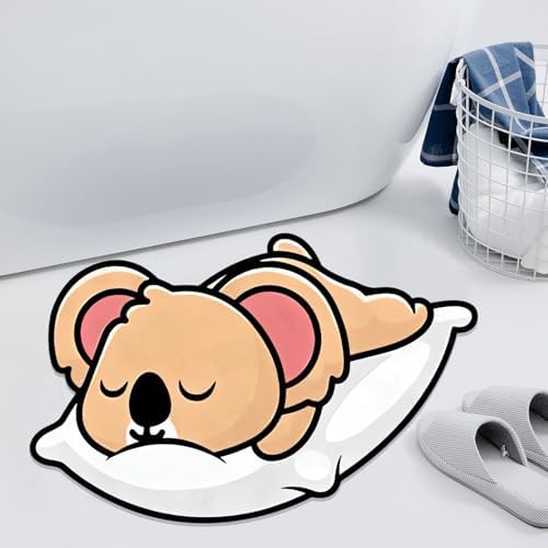 Stopsad Ceramic Non-Slip Koala Bath Mat for Kids