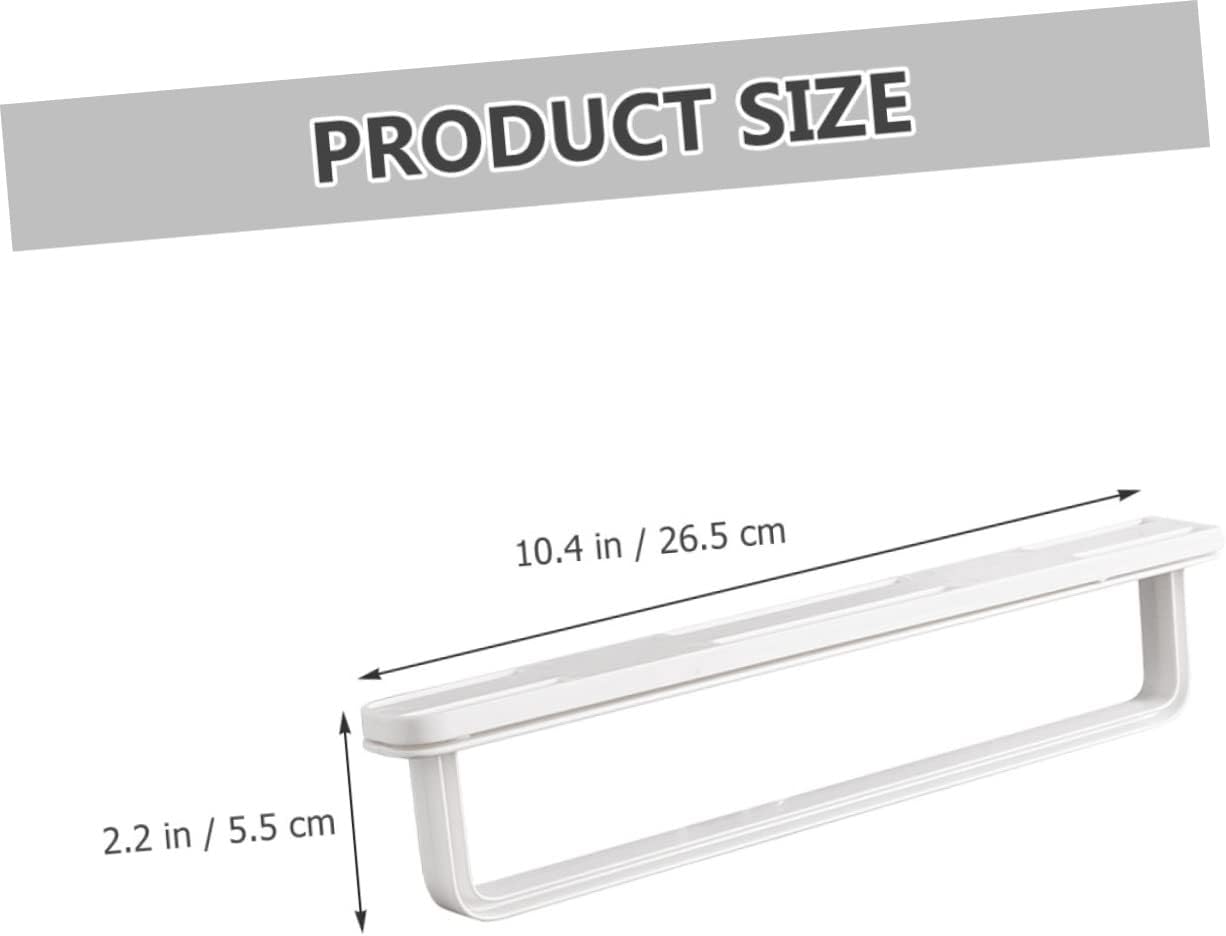Luxshiny Adhesive Towel Holder for Bathroom Kitchen and Laundry