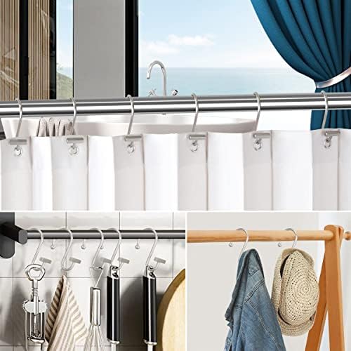 Stylish Square T Bar Showers Curtain Hanger Rust-Resistant Durable