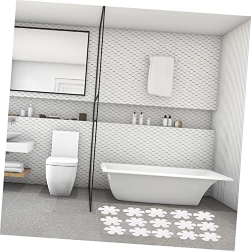 Flower Bathtub Sticker Set 20pcs Anti Skid Stickers for Bathroom