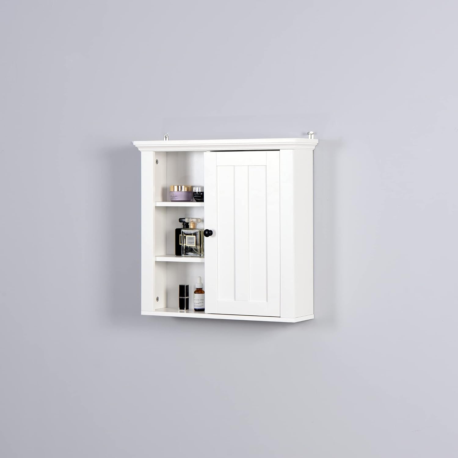 GOAWGO Bathroom Cabinet Wall Mount Medicine Cabinet with Door and Adjustable Shelf