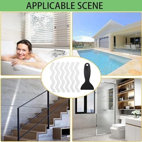 Non-Slip bathtub stickers for safe family use