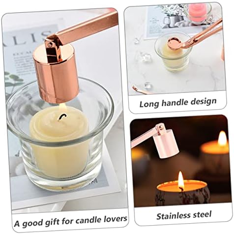 JAJKAFCL Candle Wick Cutter Set 4-Piece Stainless Steel Trimmus Nativity Gift Set