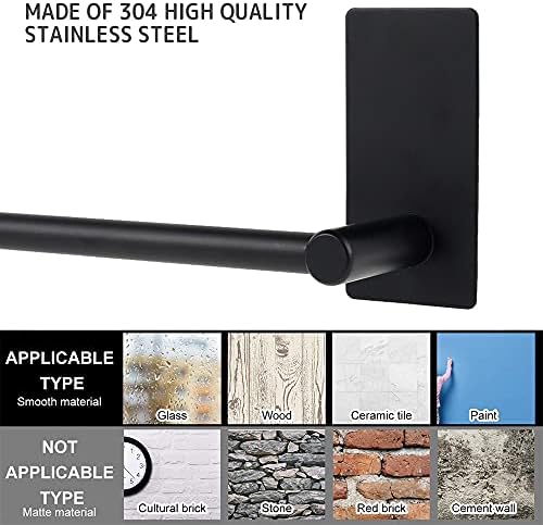 Stainless Steel Towel Rail for Bathroom - Easy Install Durable