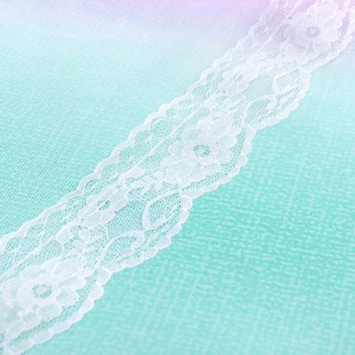 Soft Pink Rainbow Blackout Curtains for Kids Rooms Premium Window Treatment