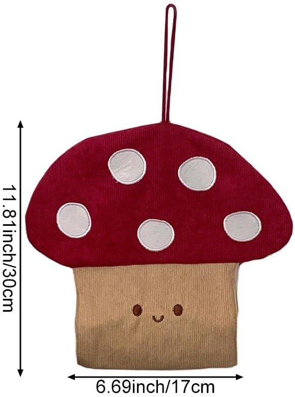 Cute Mushroom Toilet Paper Holder Perfect for Home or Office Use