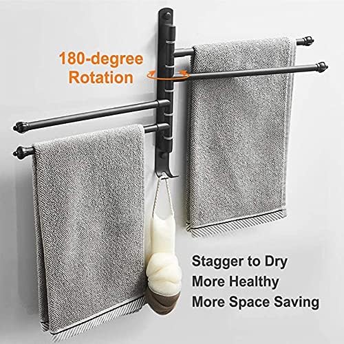 Luxury Rotating Towel Rail for Bathroom