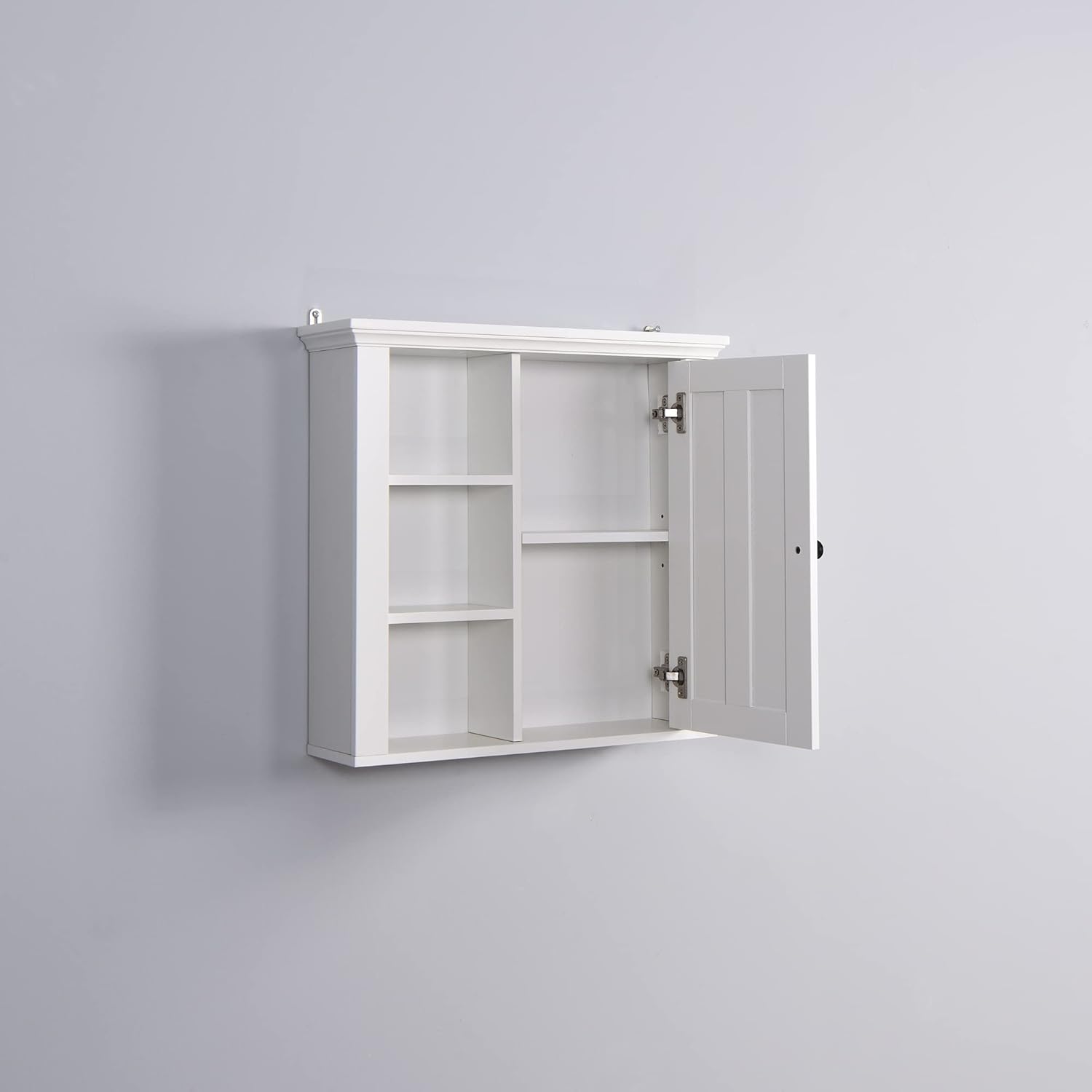 Xiaosenlin Wall-Mounted Medicine Cabinet with Adjustable Shelf for Bathroom Home Use