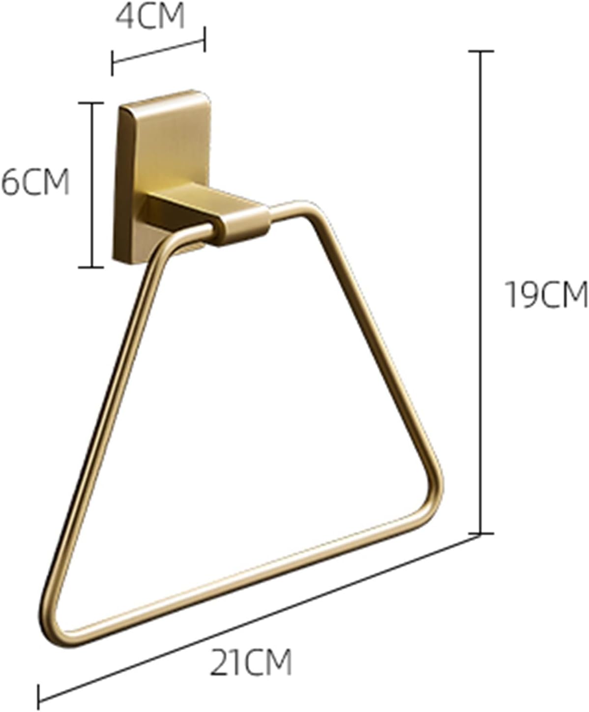 High-Quality Copper Towel Holder for Bathroom