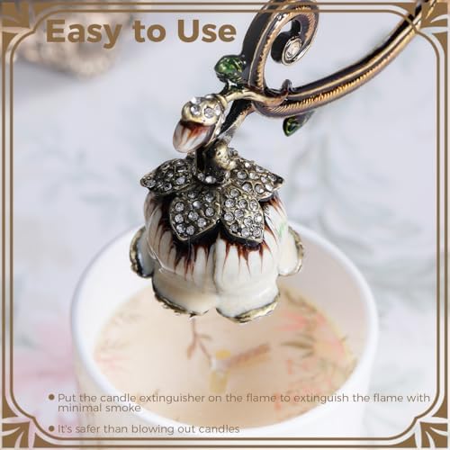 Flower Candle Snuffer Vintage Design