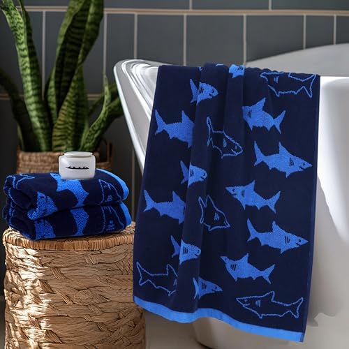 6-Piece bath towel set for kids