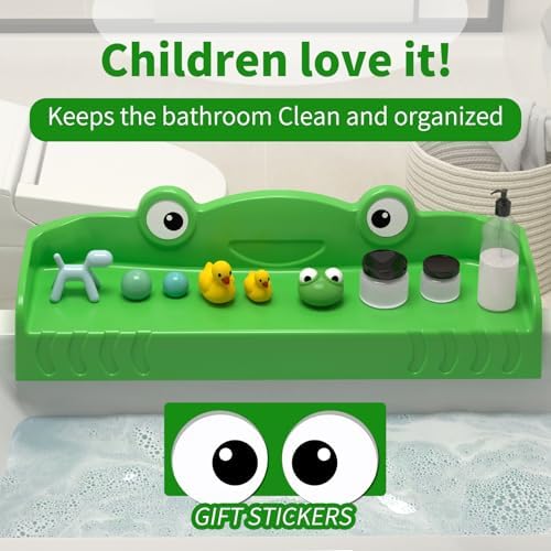 Splash Guard for Bathtubs Water Resistant Play Tray for Kids