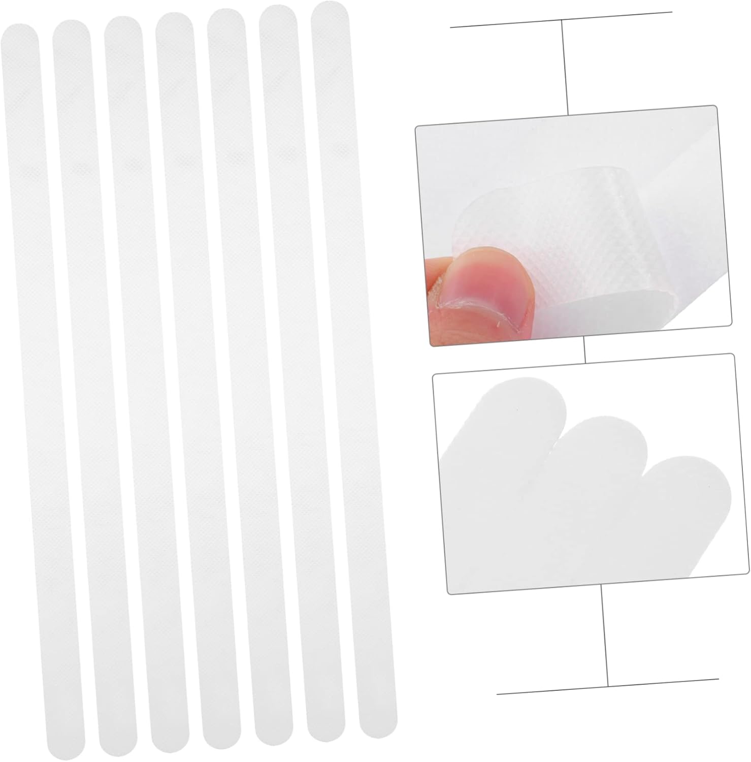 Quickly Stick Long-Lasting Non-Slip Peva Bathroom Stickers for Bathtubs Showers