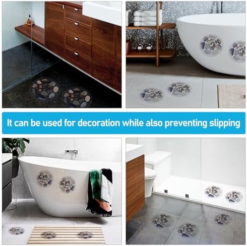 Non-Slip Shower Stickers Ensure Safer Safer in Your Bathroom