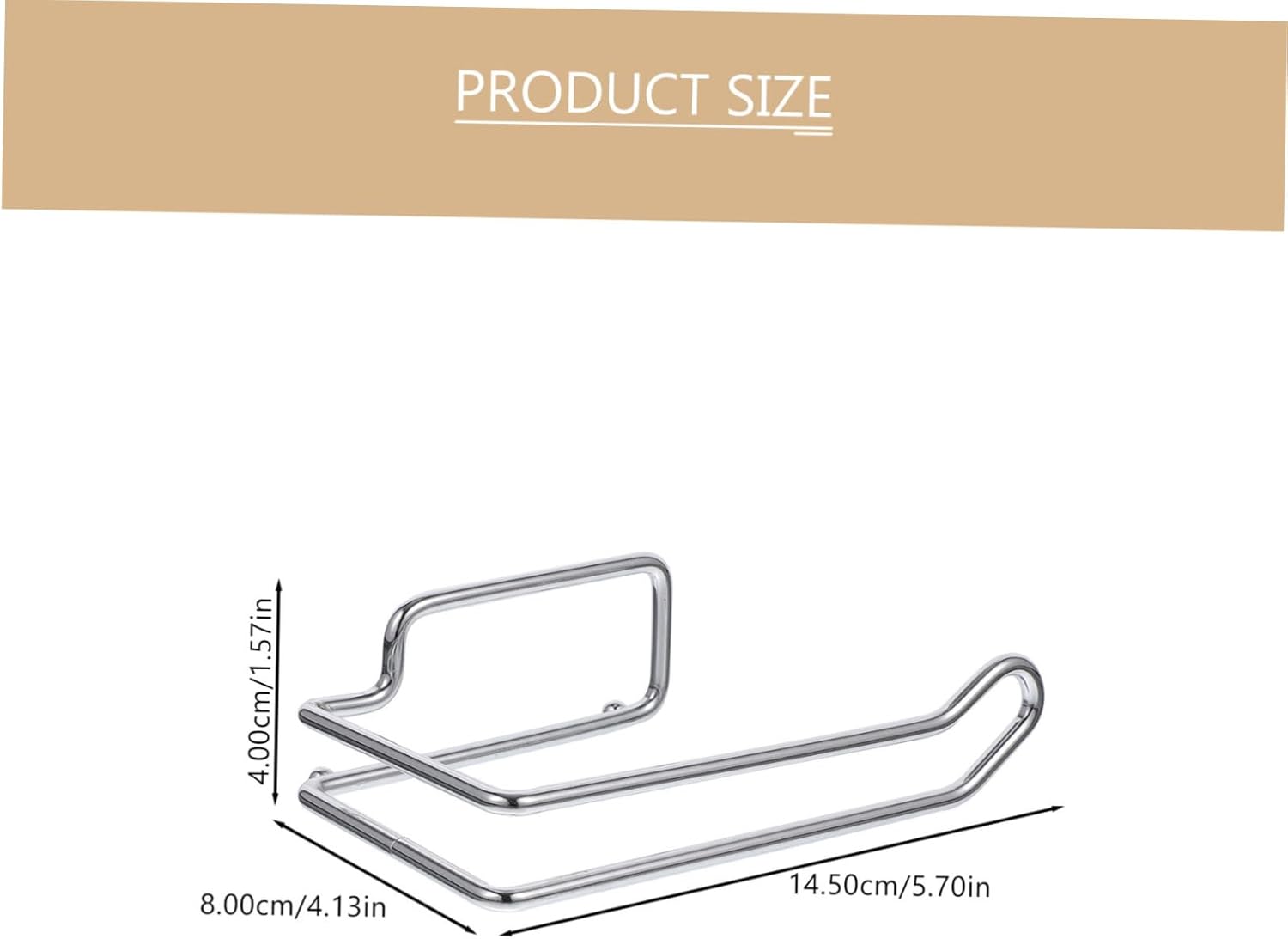 HoliBanna Heavy-Duty Wall-Mounted Bathroom Towel Holder