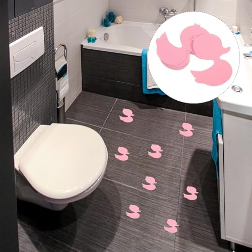 12pk Easy Peel Non-Slip Bath Stickers for Kids Safe Bathroom Decals