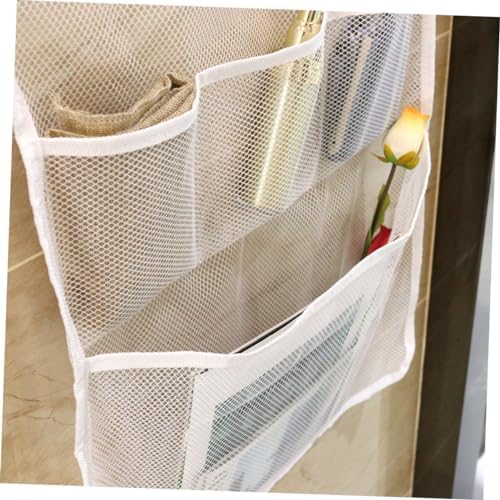 PRETYZOOM Bath Toy Organizer Suction Cup Mesh Storage Bag Tub Holder