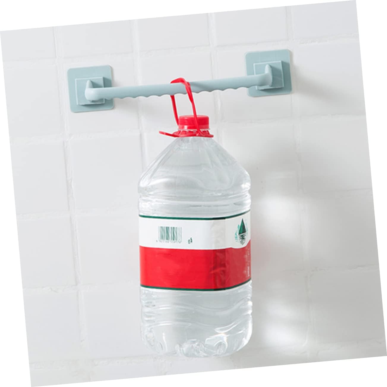 Punch Towel Storage Rack Easy Plastic Towel Holder for Home Use