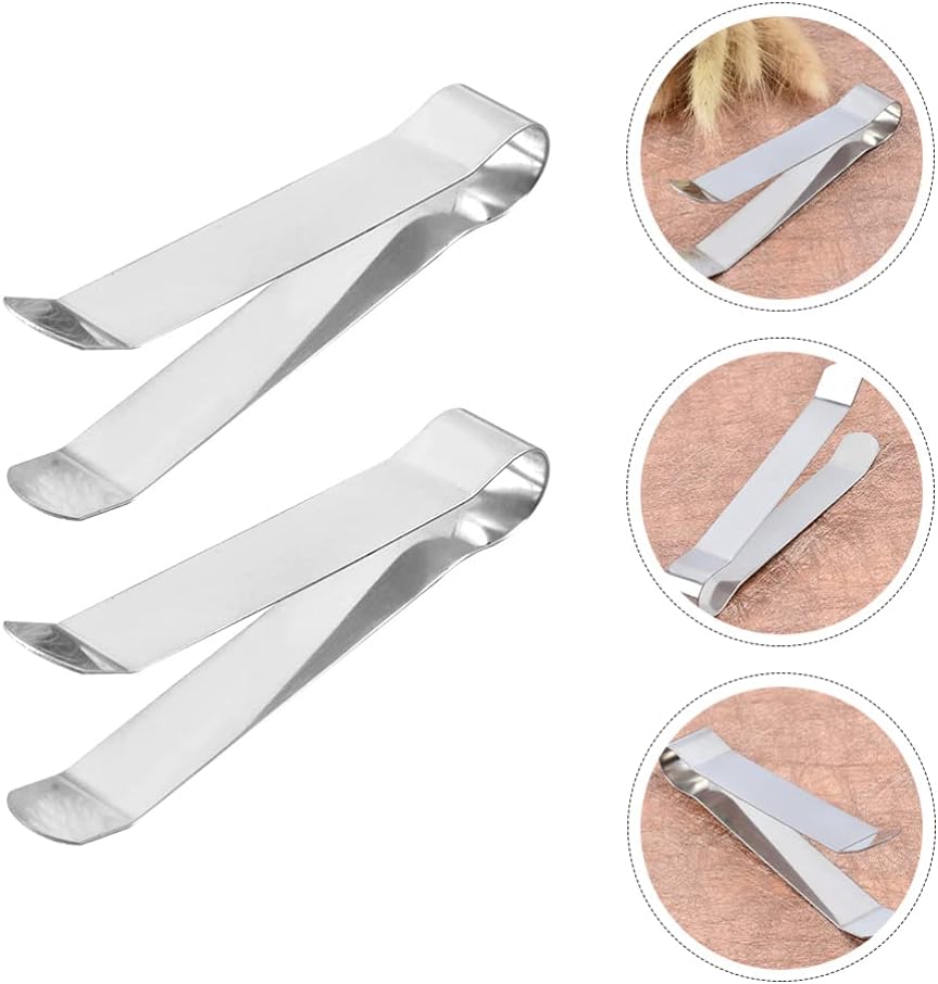 5-Piece Metal Clips Stainless Steel Wick Trimmer Candle Extinguisher Set
